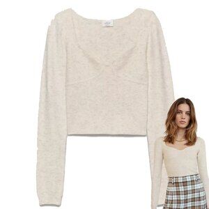 Wilfred Greer Sweater in Heather Birch 2XS